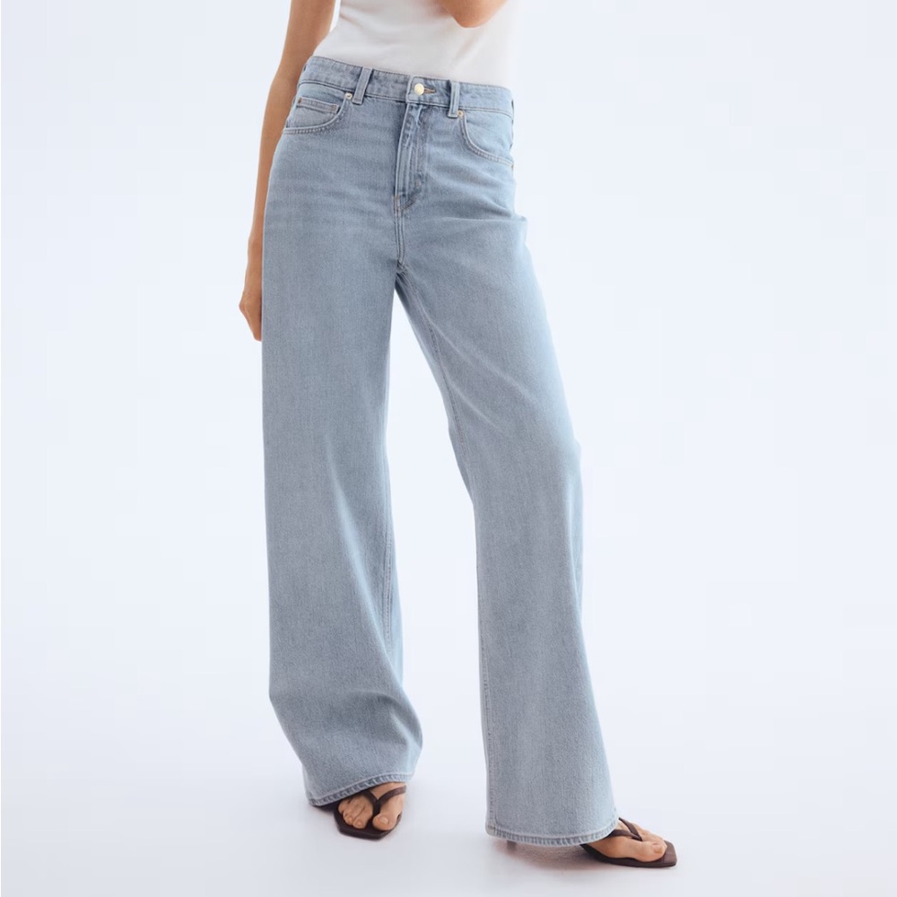 H&M Light Blue Denim Pants